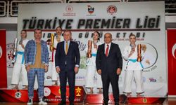 Gençlik ve Spor Bakanı Bak, Türkiye Karate Premier Ligi Rıdvan Gümüş Etabı müsabakalarını izledi: