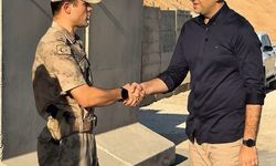 Hasankeyf Kaymakamı İmrak jandarma personeliyle bir araya geldi