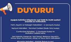 Havşeri İsale Hattı’ndaki onarım tamamlandı, dönüşümlü su dağıtımı sürüyor 