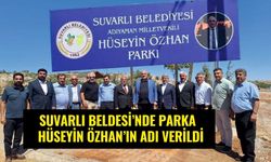 Suvarlı Beldesi’nde Parka Hüseyin Özhan’ın Adı Verildi