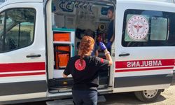 Kahta’da olay yerine giden polis aracı kaza yaptı: 4’ü polis 5 yaralı 