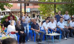 Kâhta’da yetkililer halkla buluştu