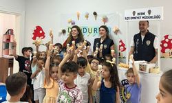 Zehra Öztürk Kur’an Kursunda Miniklere Trafik Dersi