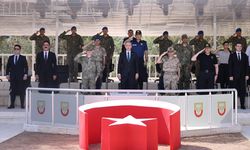 Mardin'de 4. Hudut Alay Komutanlığında Komuta ve Sancak Devir Teslim Töreni yapıldı