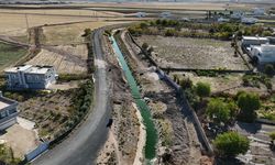 Mardin'de atıksu hattı döşeme çalışmaları tamamlandı