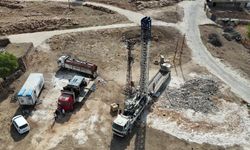 Midyat’ta içme suyu kuyusu derinleştiriliyor