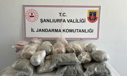 Şanlıurfa'da 26 kilo 400 gram esrar ele geçirildi
