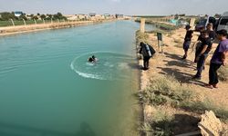 Şanlıurfa’da Kanala Kapılan Kişiyi Arama Sürüyor
