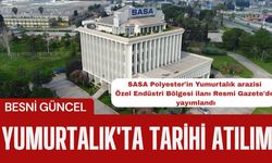 SASA için Endüstri Bölgesi Kararı Çıktı