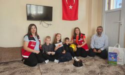 Şehit oğluna doğum günü sürprizi