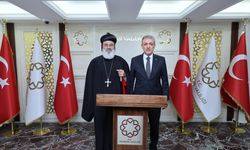Süryani Ortodoks Kilisesi Patriği Mor İğnatius II. Efrem Kerim'den Mardin Valisi Akkoyun'a ziyaret