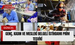 Genç, kadın ve mesleki belgeli istihdamı prim teşviki