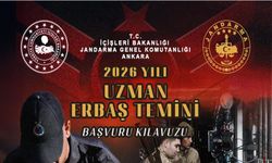 Jandarma Genel Komutanlığı 8000 Uzman Erbaş Alacak