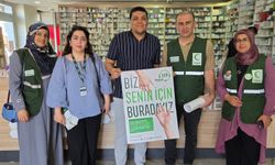 Yeşilay Mardin Başkanı Akdağ, eczaneleri ziyaret etti