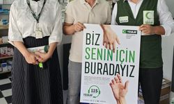 Yeşilay Şırnak Şube Başkanı Mahsum Çağın'dan eczanelere ziyaret