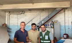 Yeşilay Şırnak Başkanı Çağın, sanayi esnafını ziyaret etti