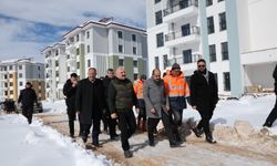 Çelikhan ilçesinde deprem konutları bitmek üzere