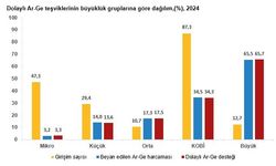 2024’te Dolaylı Ar-Ge Teşviki 106 Milyar Liraya Ulaştı