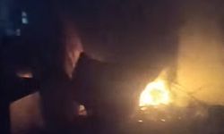 Besni'in Köyünde Çıkan Üzücü Yangın…