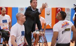 Vilcinskas, Şanlıurfa'da engelli sporcularla buluştu