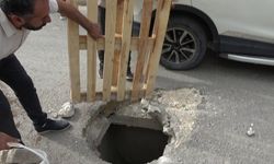 Adıyaman’da 1. Çevre Yolu’nda yol çöktü: Facia son anda önlendi  - Videolu Haber