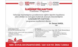 Adıyaman’da 2025–2026 Eğitim-Öğretim Yılı ‘İlköğretim Haftası’ ile Başlıyor 