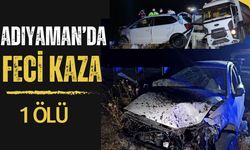 Adıyaman’da Feci Kaza: Tankerle Çarpışan Otomobilde 1 Ölü