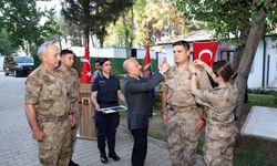 Adıyaman’da jandarma rütbe terfi töreni yapıldı