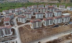 Adıyaman'ın Çelikhan ilçesinde deprem konutlarında sona gelindi
