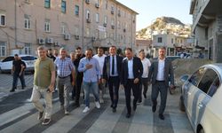 AK Parti Mardin Milletvekili Muhammed Adak Savur'u ziyaret etti