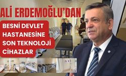 Ali Erdemoğlu’ndan Devlet Hastanesine Son Teknoloji Cihazlar