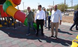Başkan Tutdere, yapımı devam eden park alanlarını inceledi  - Videolu Haber