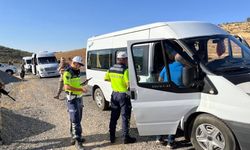 Batman'da öğrenci servislerine yönelik denetim yapıldı