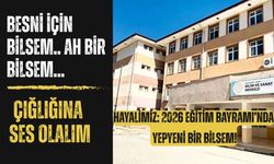 BESNİ İÇİN BİLSEM.. Ah Bir BİLSEM... Çığlığına Ses Olalım