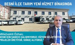 Besni İlçe Tarım, Modern ve Yeni Binasında Hizmete Açıldı!