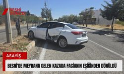 Besni'de meydana gelen kazada facianın eşiğinden dönüldü