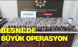 Besni'de Büyük Operasyon: 5.544 Sentetik Hap Ele Geçirildi