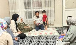 Cumhurbaşkanı Erdoğan'ın 'Terörsüz Türkiye' mektubu Siirt'te şehit ailelerine ulaştırılıyor
