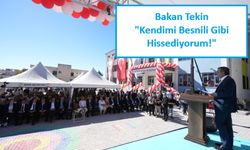 Bakan Tekin, Dr. Necip Öztürk Ortaokulu’nu Açtı