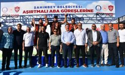 Gaziantep'te Aşırtmalı Aba Güreşi Türkiye Şampiyonası sona erdi