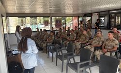 Kilis'te jandarma personeline 'bağımlılık' eğitimi verildi