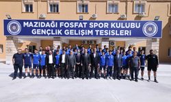 Mardin Valisi Tuncay Akkoyun, Mazıdağı ilçesinde ziyaretlerde bulundu
