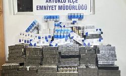 Mardin'de 15 bin 80 paket kaçak sigara ele geçirildi