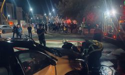 Mardin'de otomobilde çıkan yangın söndürüldü