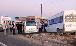 Mardin'de zincirleme trafik kazasında 9 kişi yaralandı