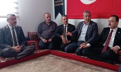 MHP heyetinden Adıyaman Muhtarlar Federasyonu’na ziyaret: ‘Silahların gölgesinde barış olmaz’