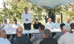 Milletvekili Şan, hafta sonu üç ilçede vatandaşlarla buluştu 