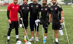 Şahinbey Belediyespor Ampute Futbol Takımı oyuncuları EAFF Uluslar Ligi Turnuvası'na katılacak