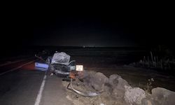 Şanlıurfa'da devrilen otomobildeki 2 kişi yaralandı