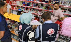 Şanlıurfa'da kırtasiye ve okul ürünlerine yönelik denetim yapıldı